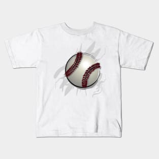 Baseball Sport Ball Kids T-Shirt